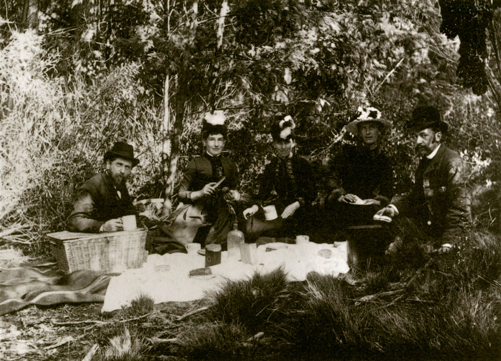 Richard Daintree Bush Picnic 1886